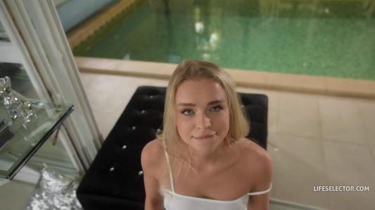 Превью Симпатичная блондинка сегодня попку ради удовольствия подставила № 17034